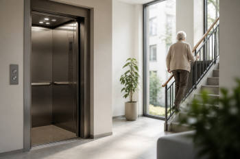 Hoe belangrijk is een lift bij een seniorenwoning?